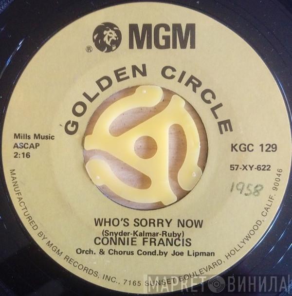  Connie Francis  - Who's Sorry Now / You Were Only Fooling