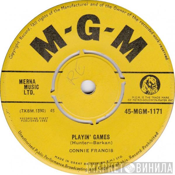Connie Francis - Playin' Games / I Was Such A Fool