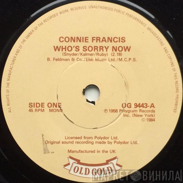 Connie Francis - Who's Sorry Now