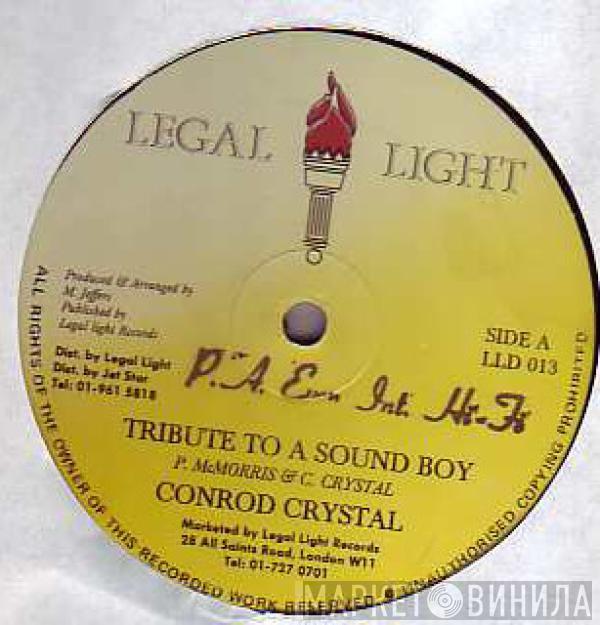 Conrad Crystal - Tribute To A Sound Boy
