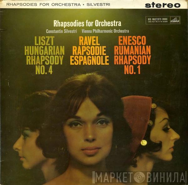 , Constantin Silvestri  Wiener Philharmoniker  - Rhapsodies For Orchestra