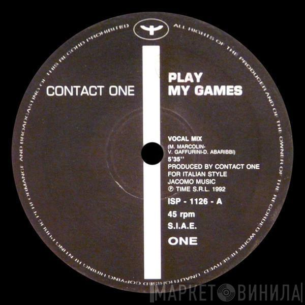 Contact One - Play My Games