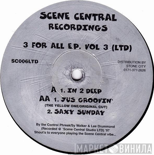 Control Phreaks, SY Walker, Lee Drummond - 3 For All E.P. Vol 3 (Ltd)