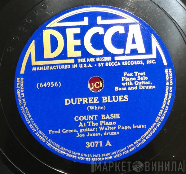 Count Basie  - Dupree Blues / Red Wagon