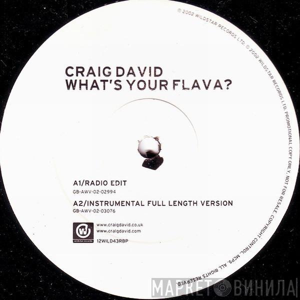 Craig David - What's Your Flava?