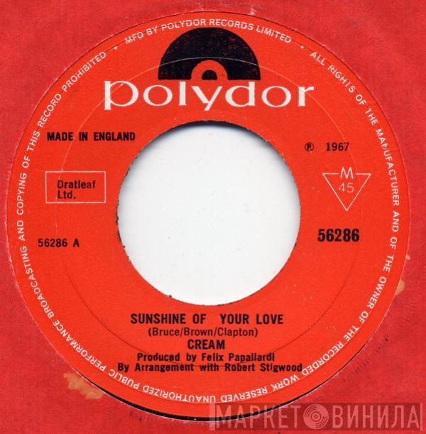 Cream  - Sunshine Of Your Love