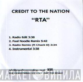 Credit To The Nation - RTA