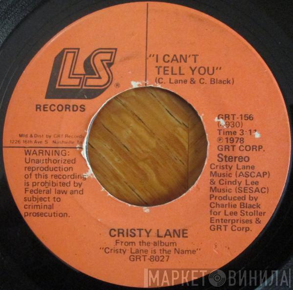 Cristy Lane - I Can't Tell You / I'm Gonna Love You Anyway