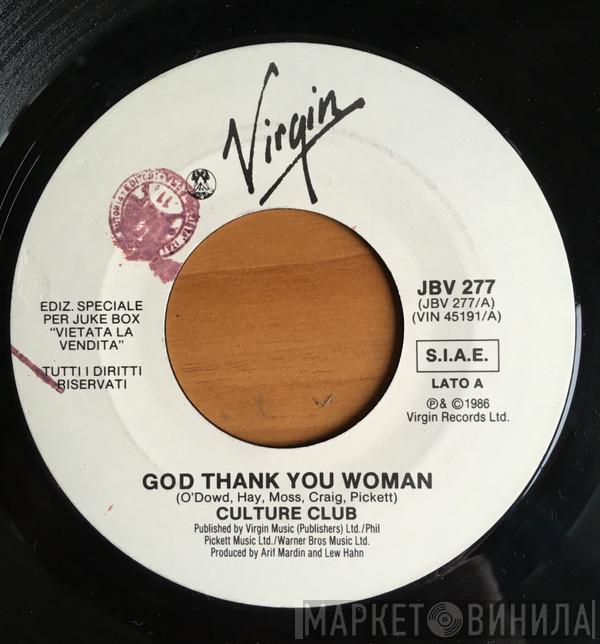 Culture Club, Peter Gabriel - God Thank You Woman / Slegdehammer