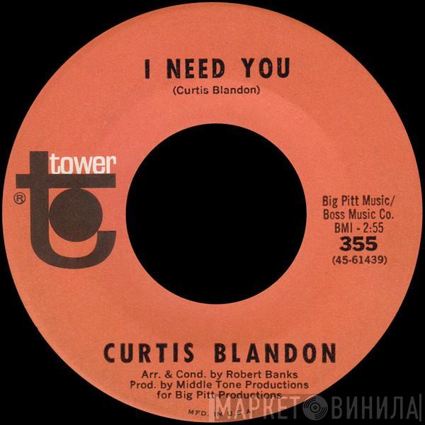 Curtis Blandon - I Need You