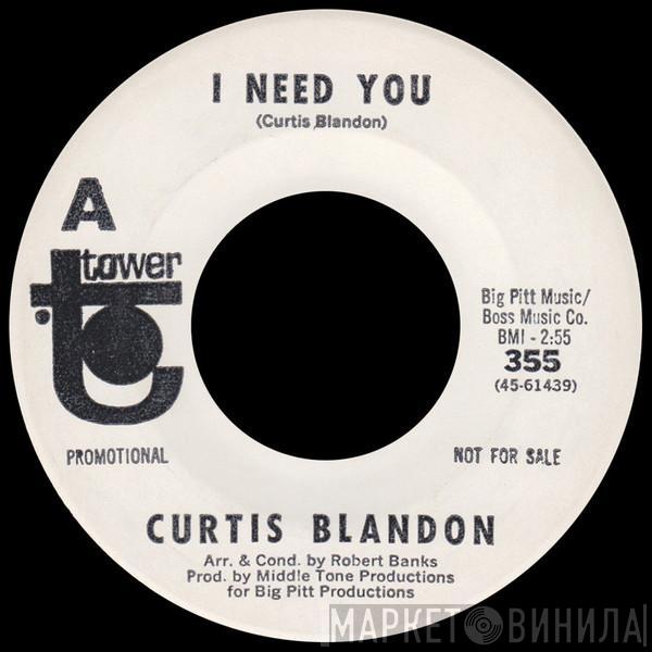  Curtis Blandon  - I Need You