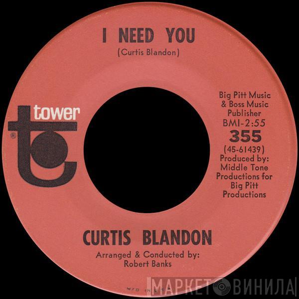  Curtis Blandon  - I Need You