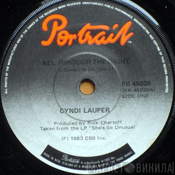  Cyndi Lauper  - All Through The Night