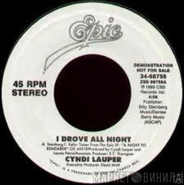  Cyndi Lauper  - I Drove All Night