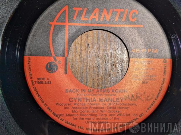  Cynthia Manley  - Back In My Arms Again