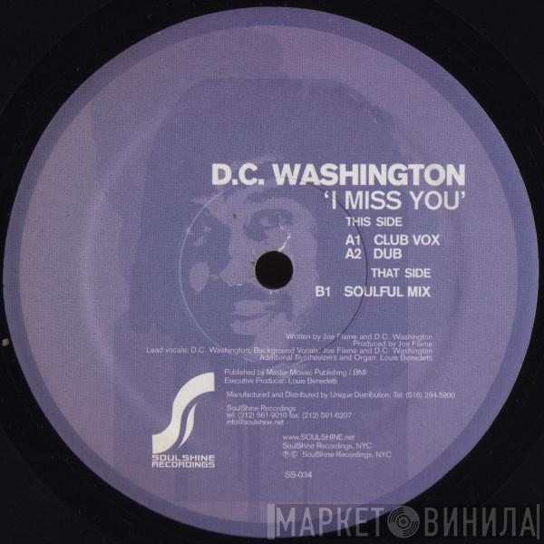 D.C. Washington - I Miss You