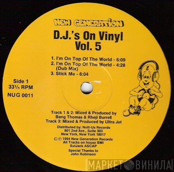  - D.J.'s On Vinyl Vol. 5