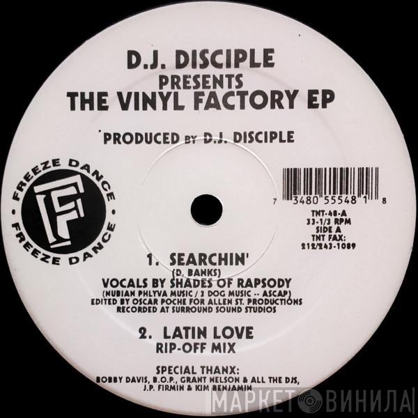 DJ Disciple - The Vinyl Factory EP