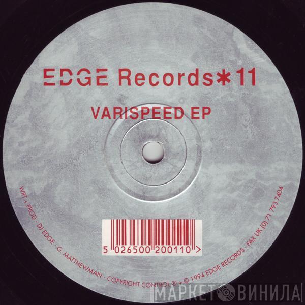 DJ Edge - Varispeed EP