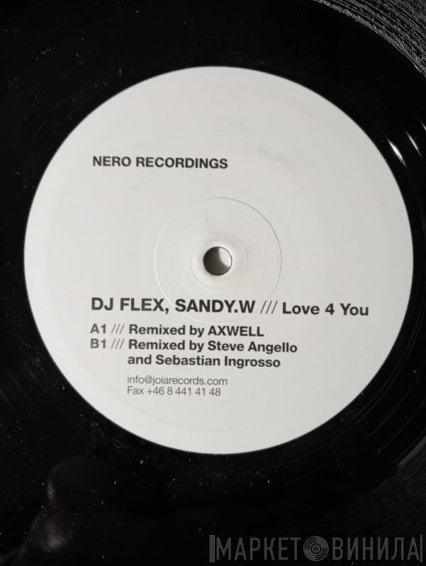 DJ Flex, Sandy Wilhelm - Love 4 You