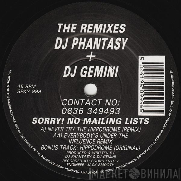 DJ Phantasy & DJ Gemini - The Remixes