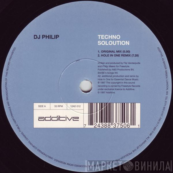 DJ Philip - Techno Soloution / Too Deep