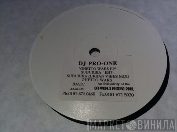 DJ Pro One - Ghetto Wars EP
