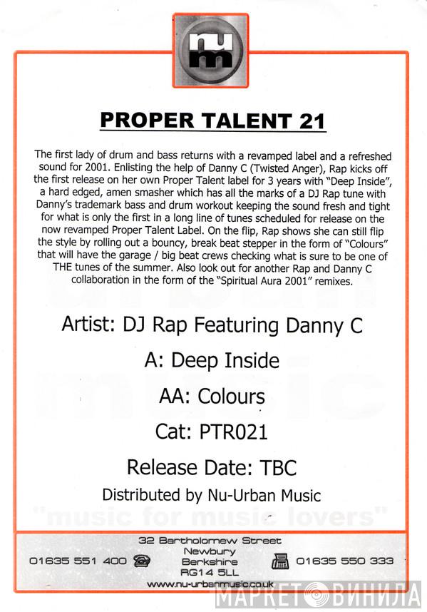 DJ Rap, Danny C - Deep Inside / Colours