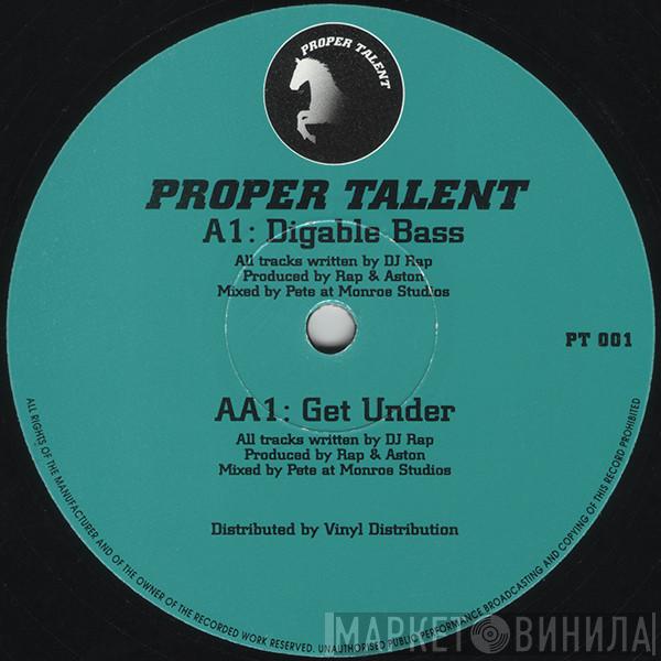 DJ Rap - Digable Bass / Get Under