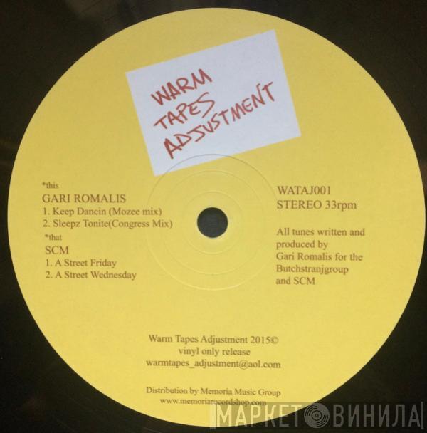 DJ SCM, Gari Romalis - Warm Tapes Adjustment Vol. 1