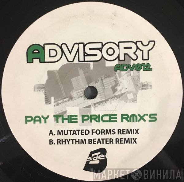 DJ Sappo - Pay The Price Rmx's