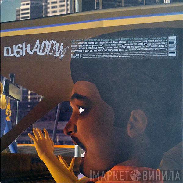  DJ Shadow  - Mashin' On The Motorway