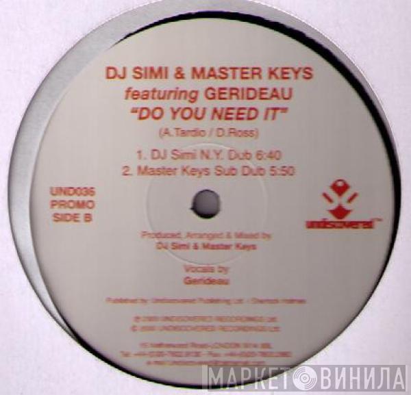 DJ Simi & Master Keys - Do You Need It