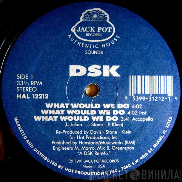  DSK  - What Would We Do / Read My Lips