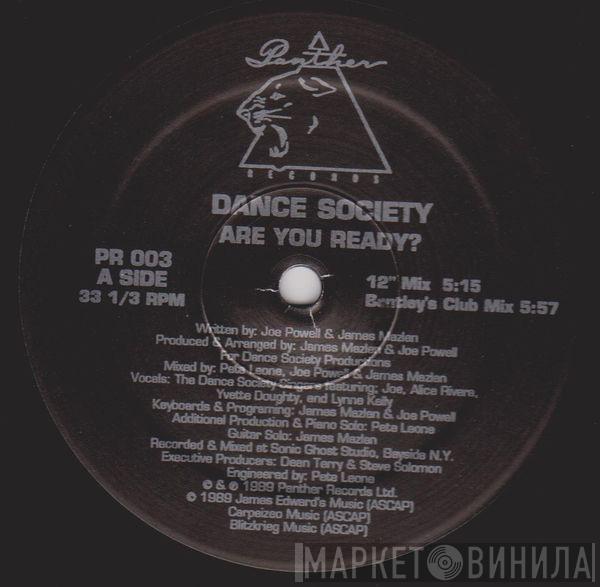 Dance Society - Are You Ready?