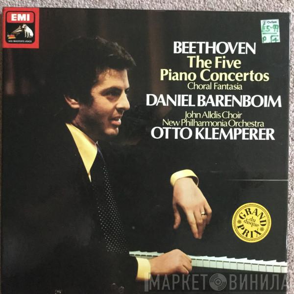 Daniel Barenboim, Otto Klemperer, John Alldis Choir, New Philharmonia Orchestra, Ludwig van Beethoven - The Five Piano Concertos / The Choral Fantasia
