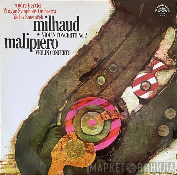 Darius Milhaud, Gian Francesco Malipiero - Concerto No. 2 For Violin And Orchestra/Concerto For Violin And Orchestra