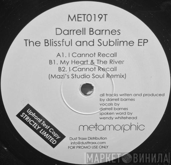 Darrell Barnes - The Blissful & Sublime EP