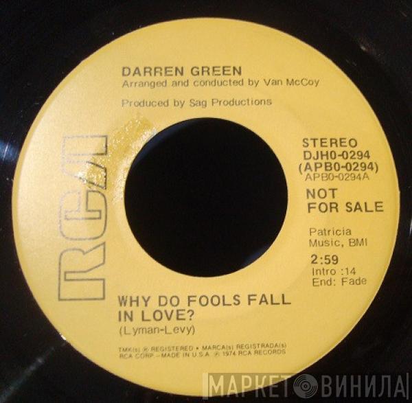 Darren Green  - Why Do Fools Fall In Love?
