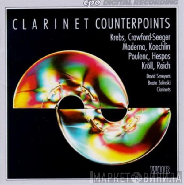  Das Klarinettenduo Beate Zelinsky / David Smeyers  - Clarinet Counterpoints
