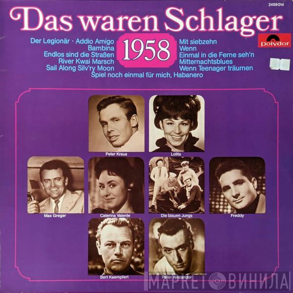  - Das Waren Schlager 1958