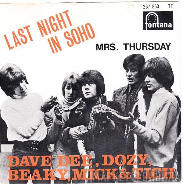 Dave Dee, Dozy, Beaky, Mick & Tich - Last Night In Soho