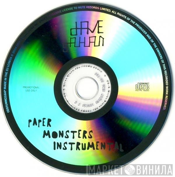 Dave Gahan  - Paper Monsters (Instrumentals)