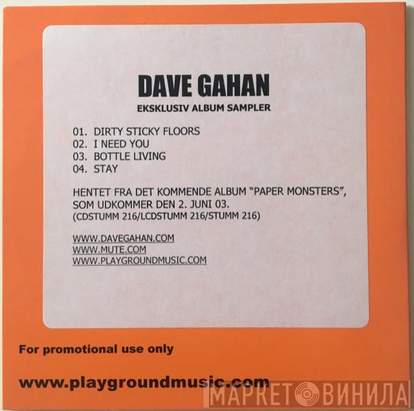 Dave Gahan  - Paper Monsters