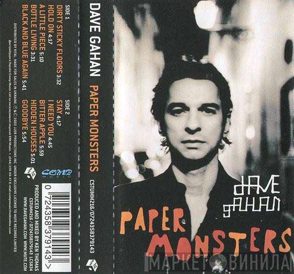  Dave Gahan  - Paper Monsters