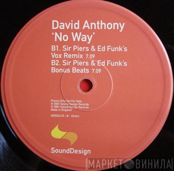 David Anthony - No Way