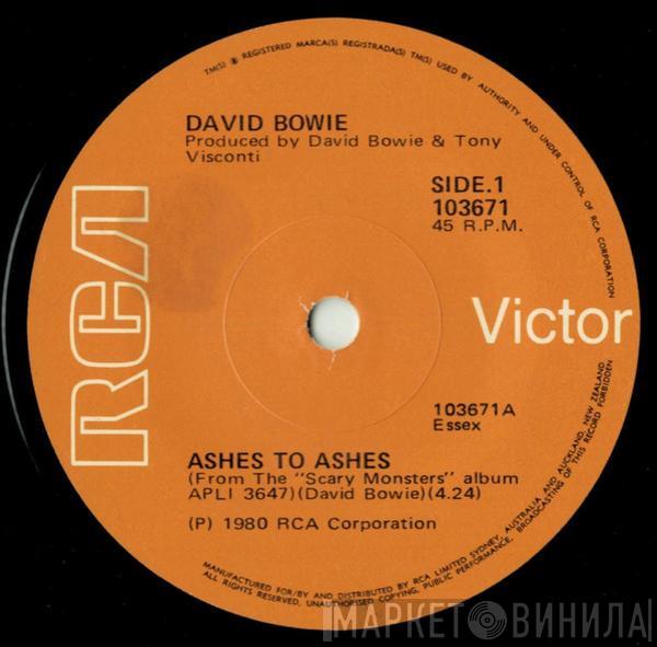  David Bowie  - Ashes To Ashes