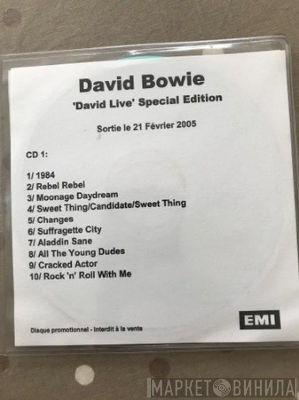  David Bowie  - David Live