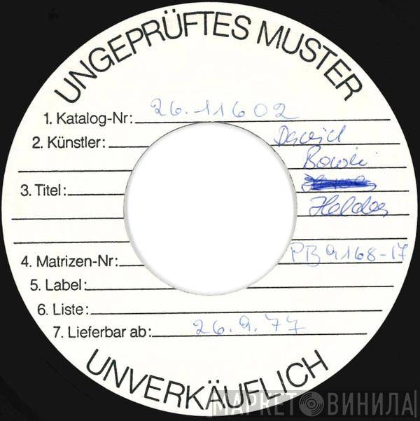  David Bowie  - Helden