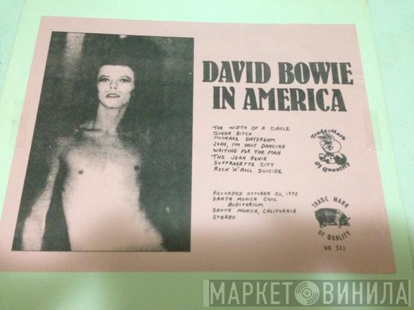  David Bowie  - In America